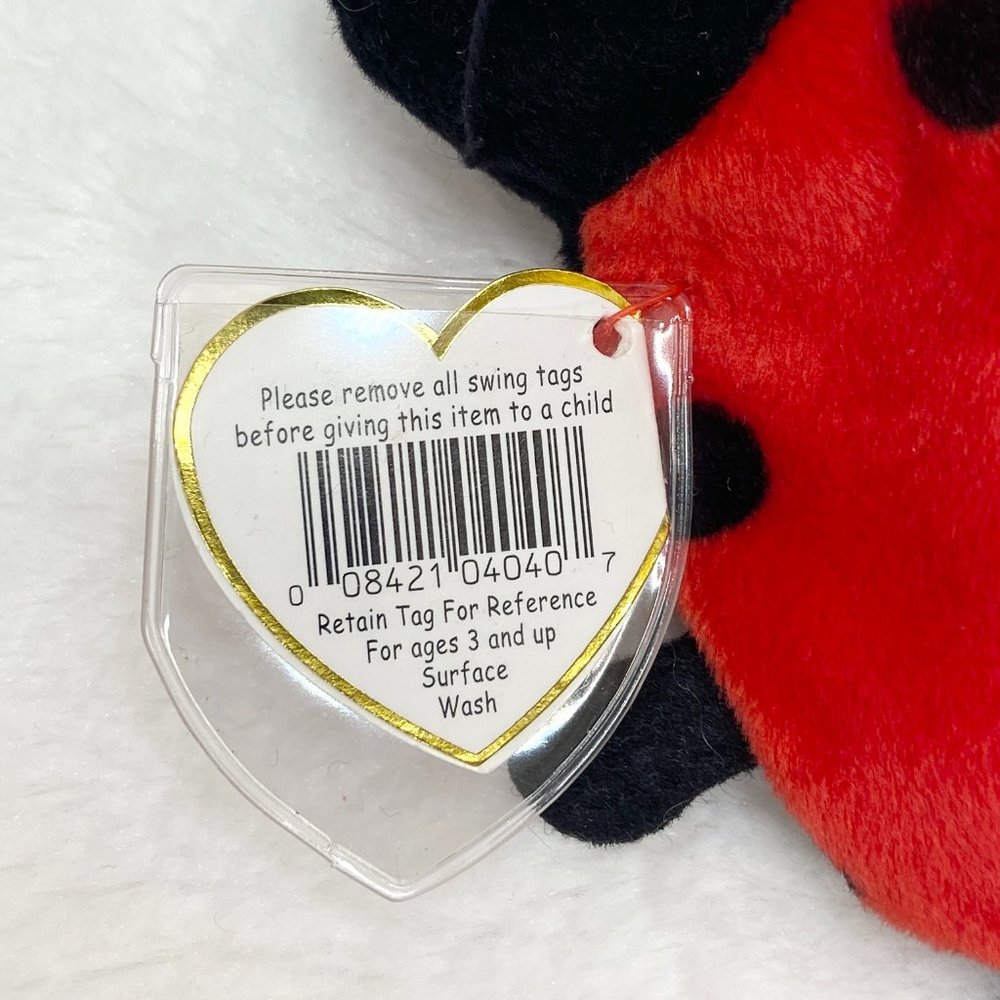 Ty Beanie Baby Lucky the Ladybug Plush Toy - Picture 4 of 7